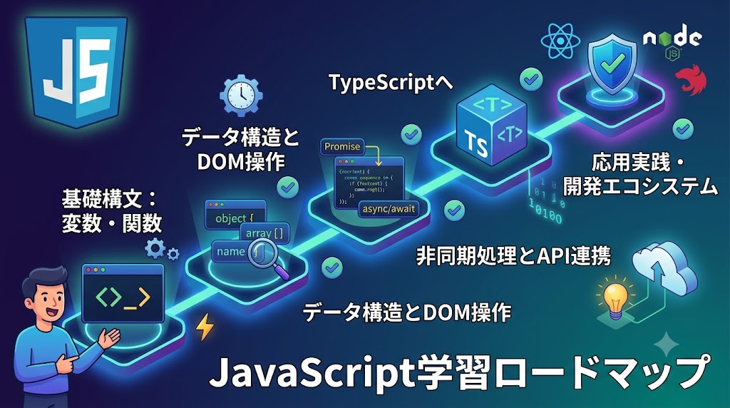 JavaScript学習ロードマップ:すべてのモダンWeb開発の原点