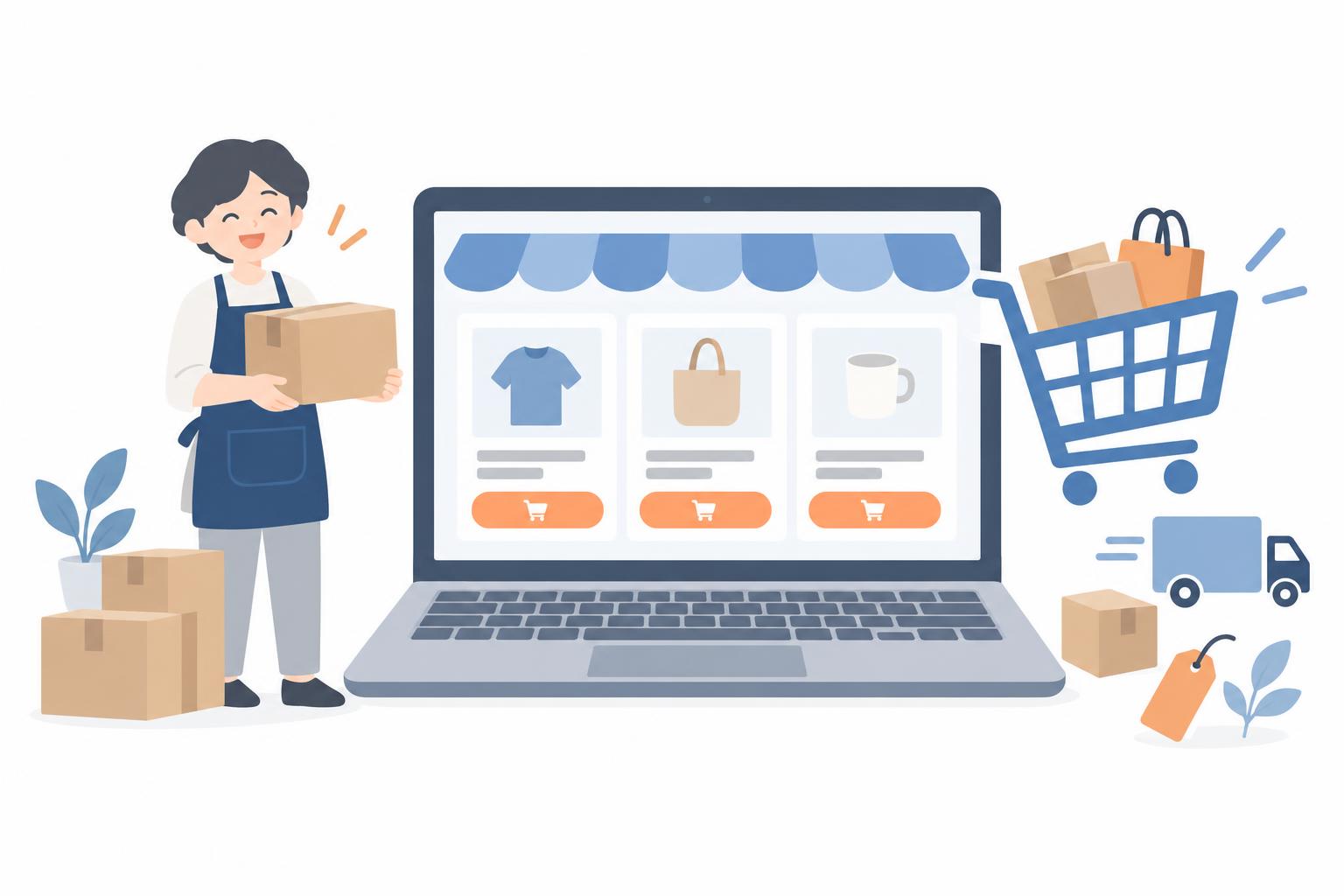 おすすめネットショップ作成サービス5選|BASE・STORES・Shopifyを比較